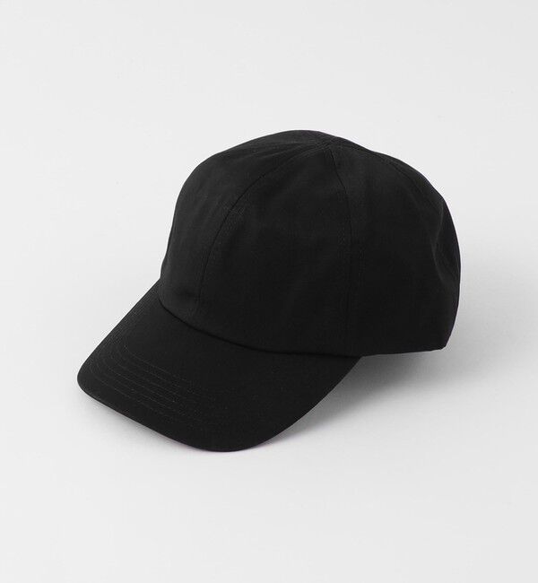 MONKEY TIME「ツイル パネル キャップ」|ハット|BLACK