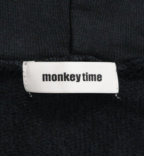 MONKEY TIME「オゾンウォッシュ フレンチテリー フルジップ フーディー」|カーディガン|