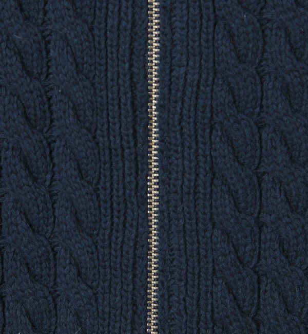 STEVEN ALAN「＜Steven Alan＞コットン ケーブル ジップ カーディガン」|カーディガン|