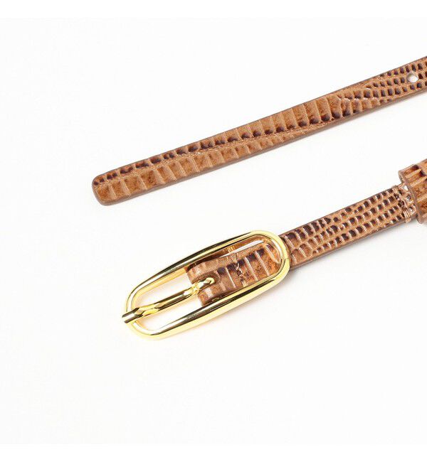 Demi-Luxe BEAMS 「ATELIER AMBOISE / TEJUS 型押 ベルト」|ベルト|