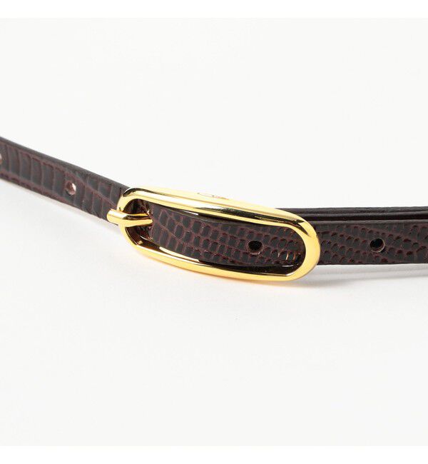 Demi-Luxe BEAMS 「ATELIER AMBOISE / TEJUS 型押 ベルト」|ベルト|