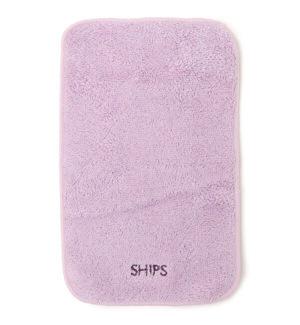 SHIPS KIDS「SHIPS KIDS:ミニ ハーフ ハンカチ」|ハンカチ|ラベンダー