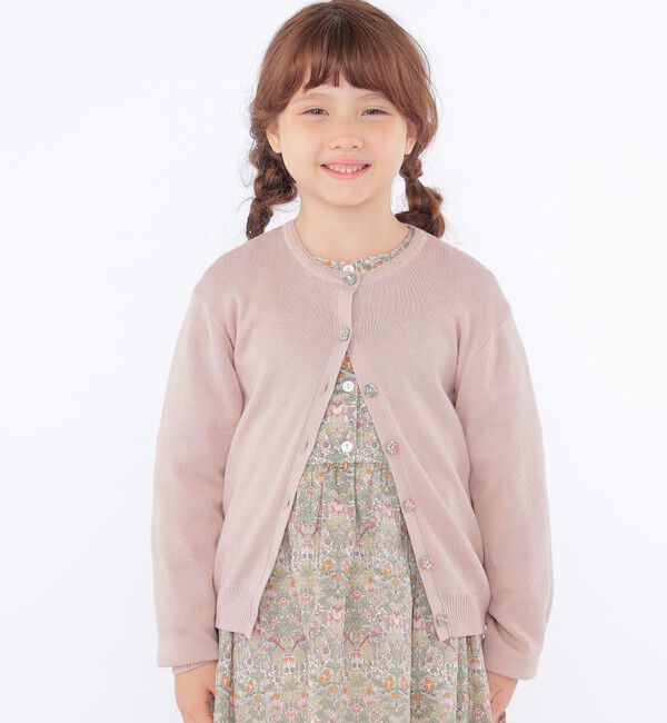 SHIPS KIDS「SHIPS KIDS:100～130cm / リバティ カーディガン」|カーディガン|