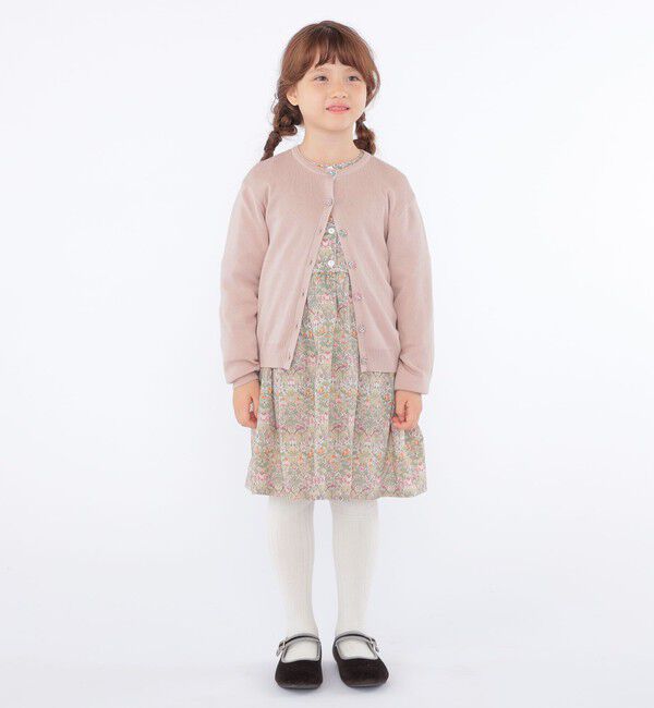 SHIPS KIDS「SHIPS KIDS:100～130cm / リバティ カーディガン」|カーディガン|