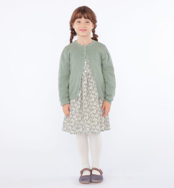 SHIPS KIDS「SHIPS KIDS:100～130cm / リバティ カーディガン」|カーディガン|
