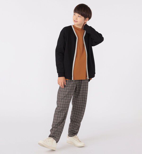 SHIPS KIDS「SHIPS KIDS:140～160cm / ワッフル カーディガン」|カーディガン|