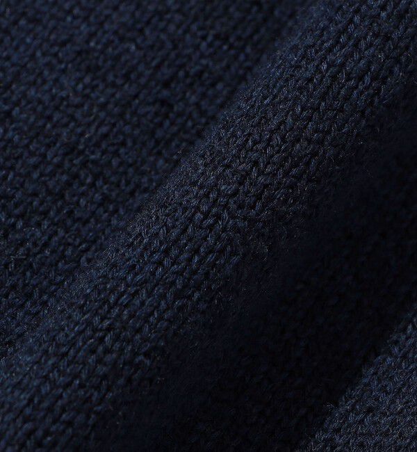 SHIPS「Southwick Gate Label: クルーネック ジップアップ カーディガン」|カーディガン|