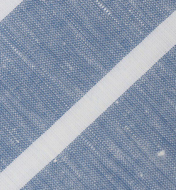 SHIPS「BREUER: リネン コットン メランジ ストライプ ネクタイ」|ネクタイ・蝶ネクタイ|