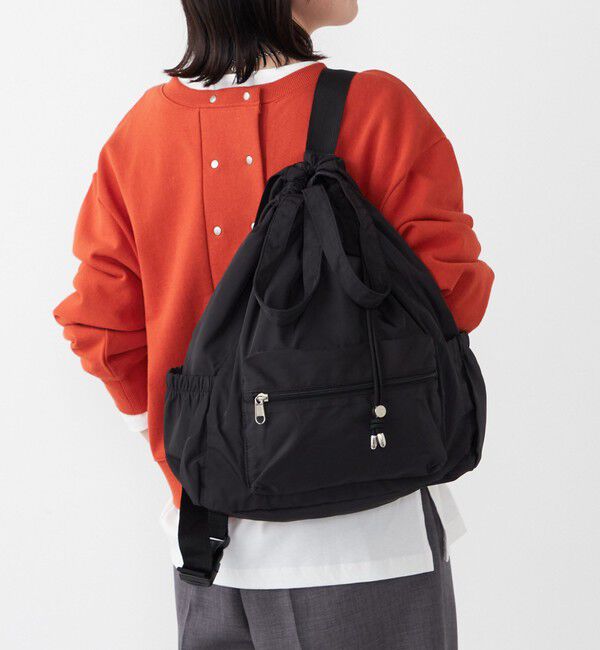 SHIPS Colors 「SHIPS Colors:2WAY バック パック」|リュック|ブラック