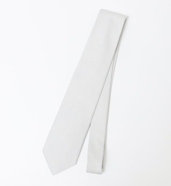 SHIPS Colors 「SHIPS Colors:日本製 シルク ソリッド ネクタイ」|ネクタイ・蝶ネクタイ|オフホワイト