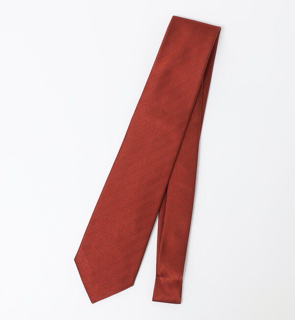 SHIPS Colors 「SHIPS Colors:日本製 シルク ソリッド ネクタイ」|ネクタイ・蝶ネクタイ|レッド