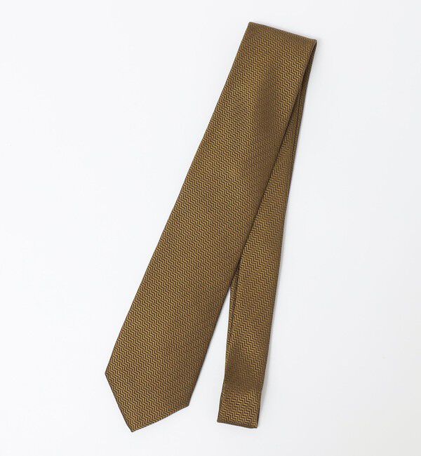 SHIPS Colors 「SHIPS Colors:日本製 シルク ソリッド ネクタイ」|ネクタイ・蝶ネクタイ|イエロー系