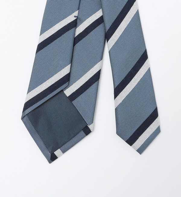 SHIPS「SHIPS: シルク バスケット レジメンタル ネクタイ」|ネクタイ・蝶ネクタイ|