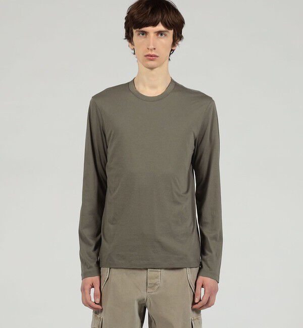 JAMES PERSE「リュクスジャージー ロングスリーブTシャツ MELJ3246」|Tシャツ・カットソー|