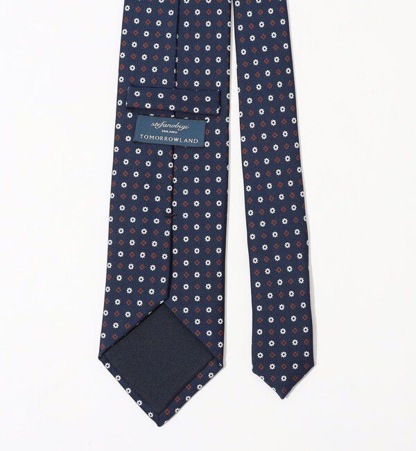 TOMORROWLAND GOODS「STEFANO BIGI シルクプリント 小紋柄ネクタイ」|ネクタイ・蝶ネクタイ|