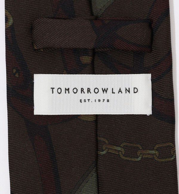 TOMORROWLAND GOODS「TOMORROWLAND シルクプリント ネクタイ」|ネクタイ・蝶ネクタイ|