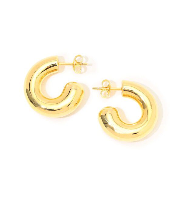 TOMORROWLAND GOODS「LIE STUDIO Rose ゴールドピアス」|ピアス|