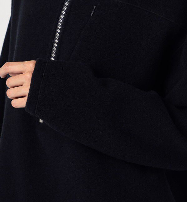 GALERIE VIE「ウールカシミヤフリース ハーフジッププルオーバー」|Tシャツ・カットソー|