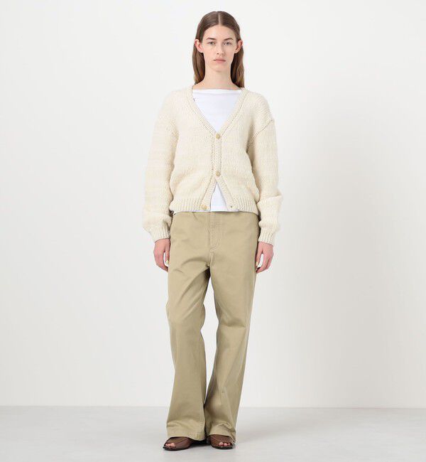 TOMORROWLAND GOODS「MAYDI AROMA Vネックカーディガン」|カーディガン|