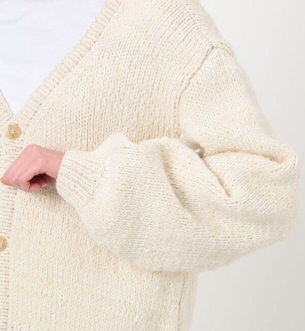 TOMORROWLAND GOODS「MAYDI AROMA Vネックカーディガン」|カーディガン|