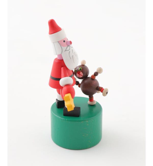 journal standard Furniture「【DETOA/デトア】Wooden Push Up Toy Santa&Teddy Bear　プッシュトイ」|その他|