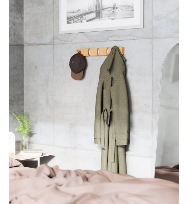 journal standard Furniture「《WEB限定》【umbra/アンブラ】FLIP HOOK　フリップフック 5連」|その他|ベージュ