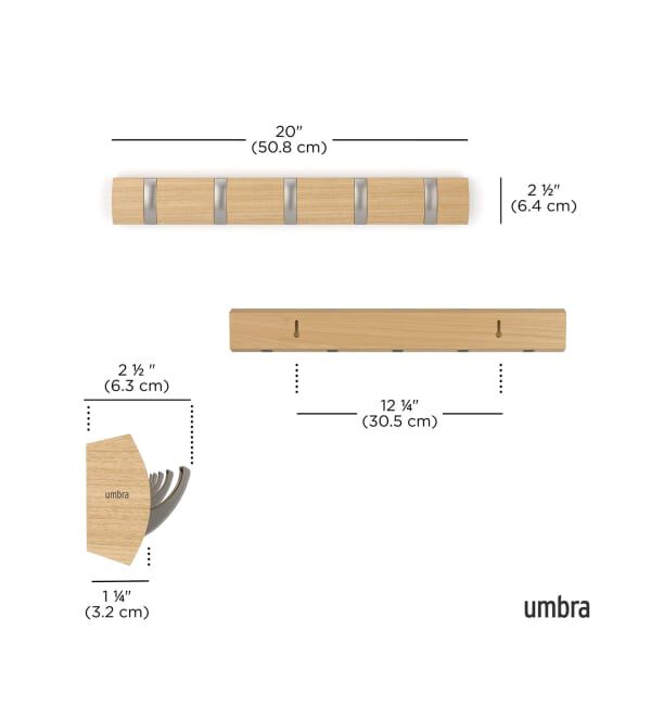 journal standard Furniture「《WEB限定》【umbra/アンブラ】FLIP HOOK　フリップフック 5連」|その他|