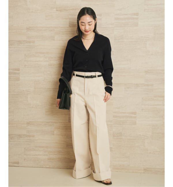 Plage「LE PETIT PULLE / ル プティ プレ 別注 TULIP COLLAR カーディガン」|カーディガン|