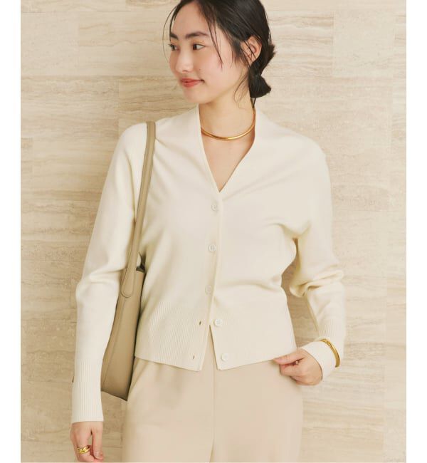 Plage「LE PETIT PULLE / ル プティ プレ 別注 TULIP COLLAR カーディガン」|カーディガン|
