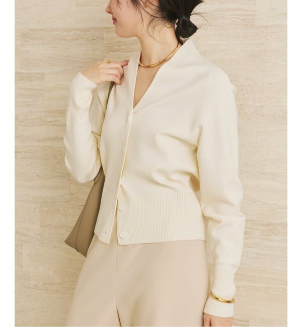 Plage「LE PETIT PULLE / ル プティ プレ 別注 TULIP COLLAR カーディガン」|カーディガン|