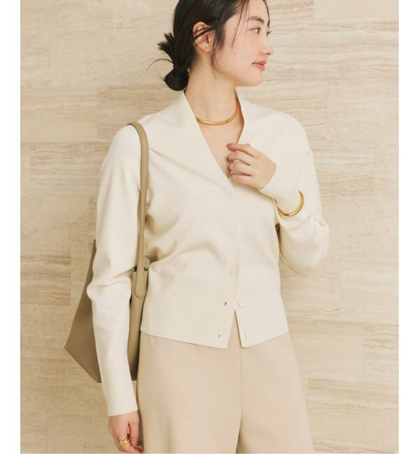 Plage「LE PETIT PULLE / ル プティ プレ 別注 TULIP COLLAR カーディガン」|カーディガン|