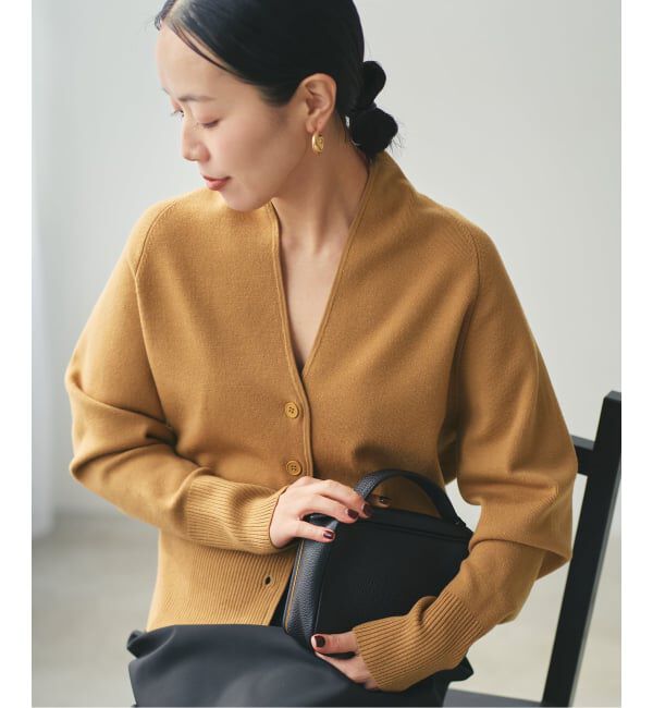 Plage「LE PETIT PULLE / ル プティ プレ 別注 TULIP COLLAR カーディガン」|カーディガン|