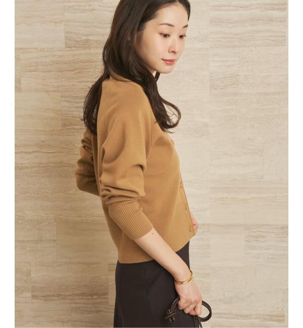 Plage「LE PETIT PULLE / ル プティ プレ 別注 TULIP COLLAR カーディガン」|カーディガン|