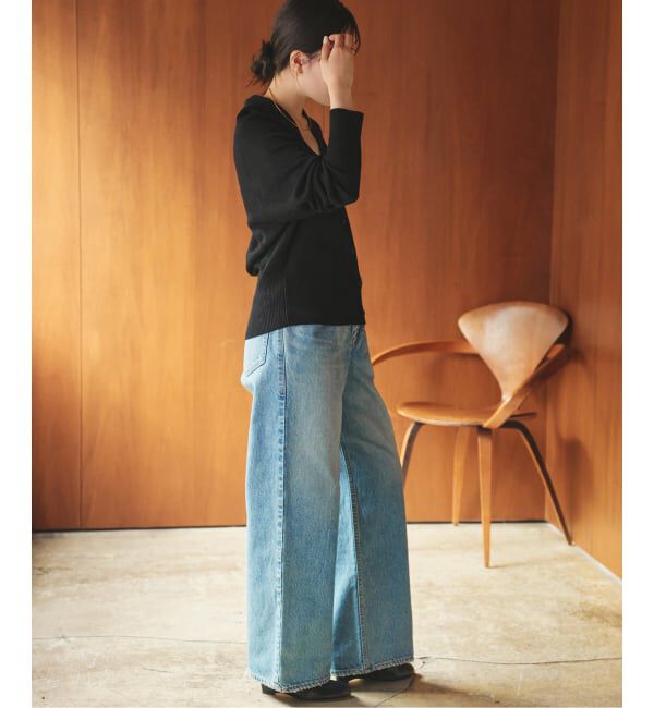 Plage「LE PETIT PULLE / ル プティ プレ 別注 TULIP COLLAR カーディガン」|カーディガン|