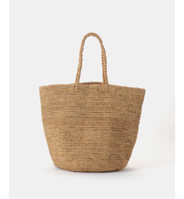 Plage「《追加予約》RAFFIA BASKET バッグ」|かごバッグ|