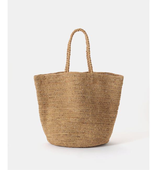 Plage「《追加予約》RAFFIA BASKET バッグ」|かごバッグ|