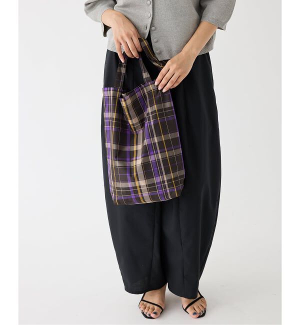 IENA「GRUPPOCINQUEカラーチェックトート」|トートバッグ|