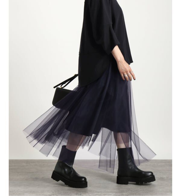 VERMEIL par iena「《追加2》CAMINANDO カミナンド 別注 ウシロZIPブーツ」|ショートブーツ|