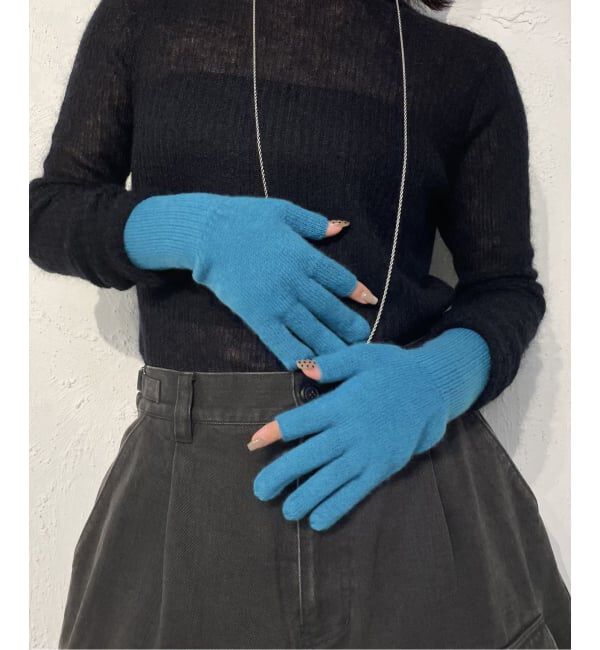 IENA LA BOUCLE「LABOUCLE 5本指グローブ」|手袋|
