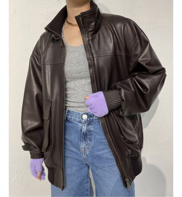 IENA LA BOUCLE「LABOUCLE 5本指グローブ」|手袋|