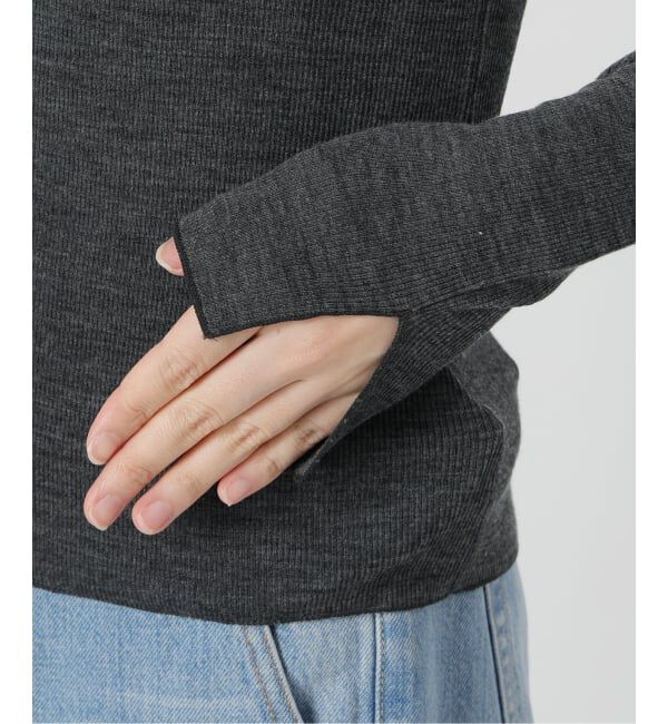 IENA LA BOUCLE「IENA LA BOUCLE ウールテレコカーディガン」|カーディガン|