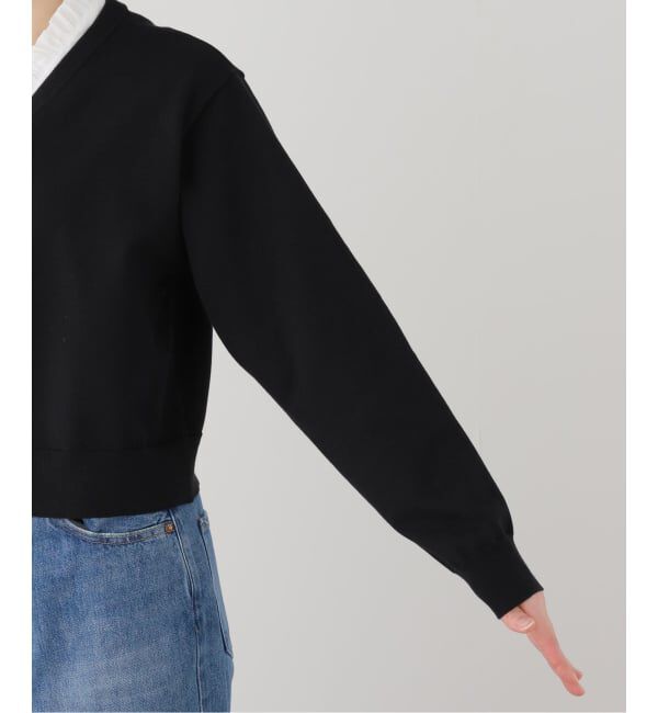 IENA「ウォッシャブル 2WAYフリルニットカーディガン」|カーディガン|