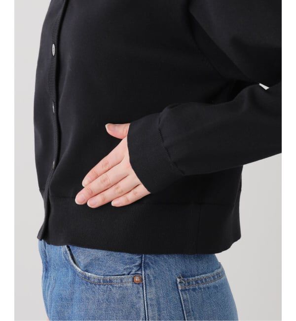 IENA「ウォッシャブル 2WAYフリルニットカーディガン」|カーディガン|