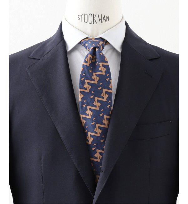 EDIFICE「AX IMP プリントタイ」|ネクタイ・蝶ネクタイ|ネイビー C