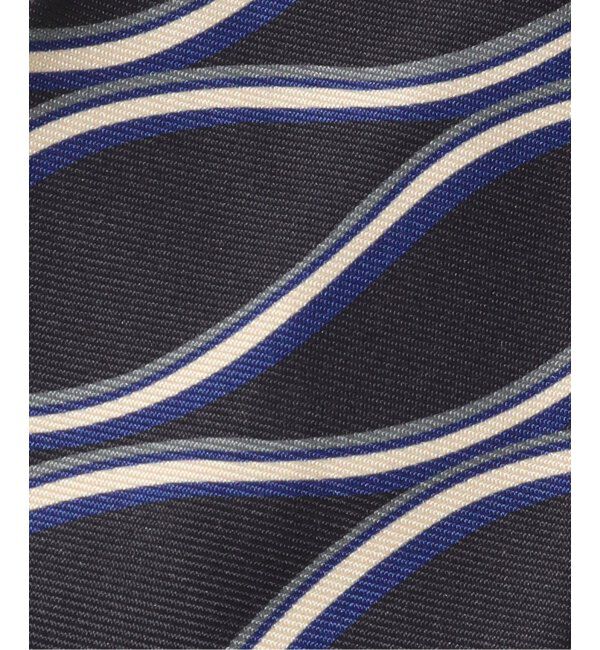 EDIFICE「Holliday & Brown(ホリデー & ブラウン) Ex.ウェーブモチーフプリント OA141/1」|ネクタイ・蝶ネクタイ|