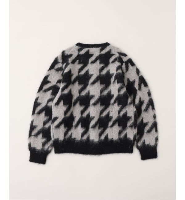 PULP「FAF (FAKE AS FLOWERS) / フェイク アズ フラワーズ HOUNDSTOOTH CARDIGAN」|カーディガン|