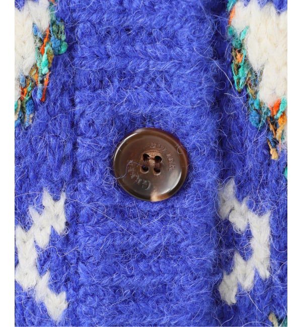 JOURNAL STANDARD「【GREEN BUTTER/グリーンバター】ALPACA NORDIC CARDIGAN」|カーディガン|