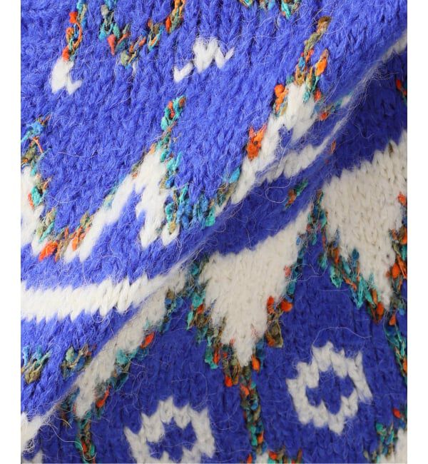 JOURNAL STANDARD「【GREEN BUTTER/グリーンバター】ALPACA NORDIC CARDIGAN」|カーディガン|