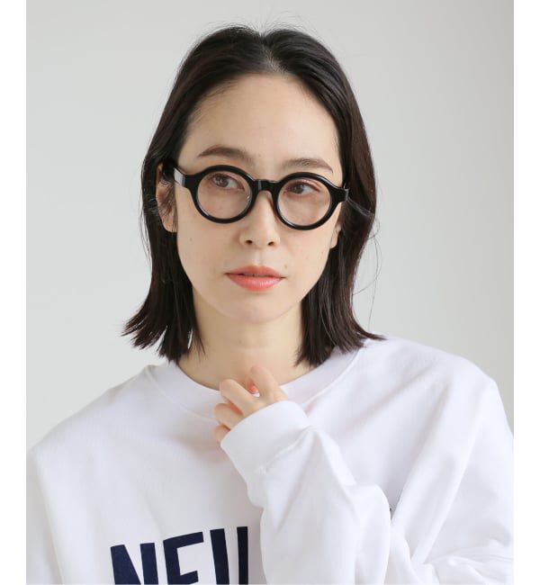 journal standard L'essage「【KEARNY/カーニー】Konide-2：メガネ」|メガネ|ブラック