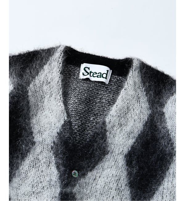 J.S.Homestead「Stead / モヘア ミックス スクエア カーディガン」|カーディガン|